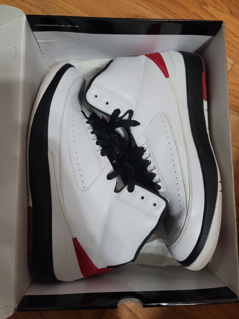 Air Jordan 2 Chicago Size 14